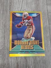 Jerry Rice [Gold] #MN-4 Football Cards 2022 Panini Classics Monday Night Heroes Prices