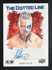 Darby Allin #DL-DA Wrestling Cards 2021 Upper Deck AEW The Dotted Line Autographs Prices