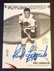Phil Esposito [Autograph] Hockey Cards 2020 SP Signature Edition Legends Prices