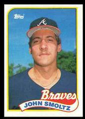 John Smoltz #382 Baseball Cards 1989 Topps Prices