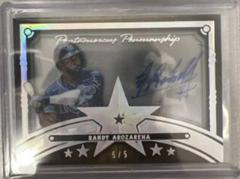 Randy Arozarena [Gold] Baseball Cards 2022 Topps Five Star Pentamerous Penmanship Autographs Prices