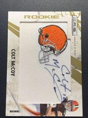 Colt McCoy [Patch Autograph Blue Team Logo] Football Cards 2010 Panini Rookies & Stars Prices