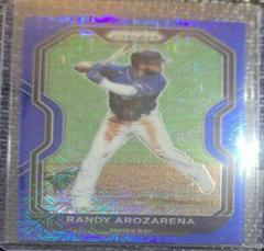 Randy Arozarena [Blue Mojo Prizm] Baseball Cards 2021 Panini Prizm Prices