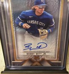 Bobby Witt Jr. [Gold] #AA-BWJ Baseball Cards 2023 Topps Museum Collection Archival Autographs Prices