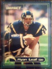 Ryan Leaf #127 Football Cards 2000 Skybox Impact Prices
