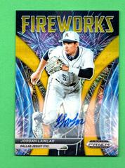 Jordan Lawlar [Autograph Gold Prizm] #F-JL Baseball Cards 2021 Panini Prizm Draft Picks Fireworks Prices