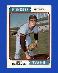 Bert Blyleven #98 Baseball Cards 1974 Topps Prices