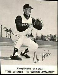 Don Hoak Baseball Cards 1962 Kahn's Wieners Prices