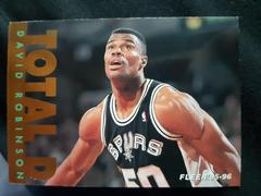 David Robinson Basketball Cards 1995 Fleer Total D Prices