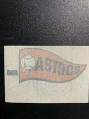 Astros Pennants Baseball Cards 1966 Topps Rub Offs Prices