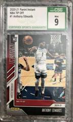 Anthony Edwards #1 Basketball Cards 2020 Panini Instant Prices