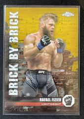 Rafael Fiziev [Gold Refractor] #BYB-3 Ufc Cards 2024 Topps Chrome UFC Brick by Brick Prices