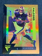 Kyle Pitts [Orange] #FX-10 Football Cards 2021 Panini Chronicles Flux Rookies Prices