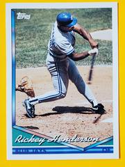 Rickey Henderson Baseball Cards 1994 Topps Prices