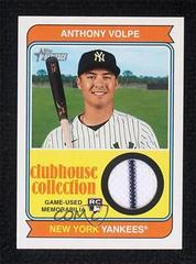 Anthony Volpe Baseball Cards 2023 Topps Heritage Clubhouse Collection Relics High Number Prices