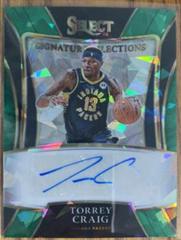 Torrey Craig [Green Ice] Basketball Cards 2021 Panini Select Signature Selections Prices