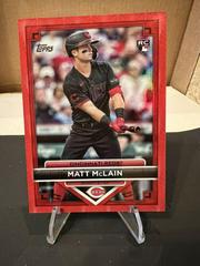 Matt Mclain [Red] #74 Baseball Cards 2023 Topps Flagship Collection Prices