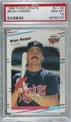 Brian Harper #U-42 Baseball Cards 1988 Fleer Update Prices
