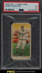 Harry McIntyre Baseball Cards 1909 E90-1 American Caramel Prices