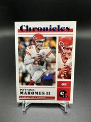 Patrick Mahomes II [Blue] #13 Football Cards 2022 Panini Chronicles Prices