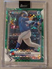 Alejandro Kirk [X Green Xfractor] #49 Baseball Cards 2021 Bowman Chrome Prices