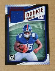 Saquon Barkley [Red] Football Cards 2018 Donruss Rookie Threads Prices