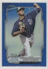 Adrian Morejon [Blue Refractor] Baseball Cards 2019 Bowman Sterling Prices