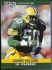 Johnny Holland [No Name on Back] Football Cards 1990 Pro Set Prices