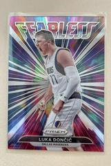 Luka Doncic [Silver Prizm] Basketball Cards 2021 Panini Prizm Fearless Prices