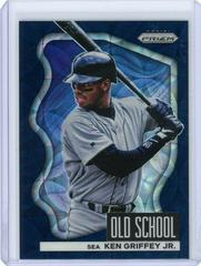 Ken Griffey Jr. [Navy Blue Kaleidoscope Prizm] #OS-2 Baseball Cards 2022 Panini Prizm Old School Prices