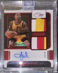 John Collins [Red] #DJ-JCL Basketball Cards 2021 Panini One and One Dual Jersey Autographs Prices