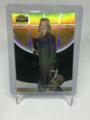 Christie Brinkley [Gold Refractor] #105 Basketball Cards 2005 Finest Prices