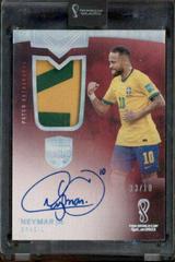 Neymar Jr Soccer Cards 2022 Panini Eminence FIFA World Cup Patch Autographs Prices