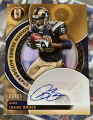Isaac Bruce #GO-IB Football Cards 2023 Panini Gold Standard Golden Oldies Autographs Prices