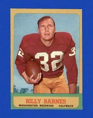 Bill Barnes #160 Football Cards 1963 Topps Prices