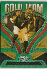 Ja'Marr Chase [Green] Football Cards 2022 Panini Certified Gold Team Prices