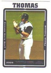 Frank Thomas #75 Baseball Cards 2005 Topps Chrome Prices