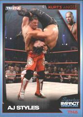 AJ Styles Wrestling Cards 2011 TriStar Signature Impact Prices