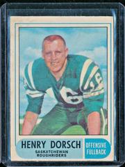 Henry Dorsch Football Cards 1968 O Pee Chee CFL Prices