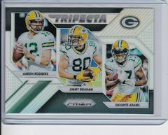 Packers #TRI-GB Football Cards 2018 Panini Prizm Trifecta Prices