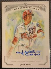 Juan Soto [Autograph] Baseball Cards 2019 Topps on Demand Momentum Rising Prices