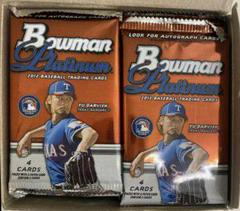 Retail Box Baseball Cards 2012 Bowman Platinum Prices