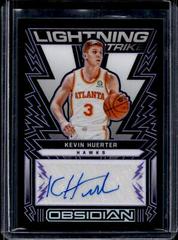 Kevin Huerter [Purple] #LSS-KVH Basketball Cards 2021 Panini Obsidian Lightning Strike Signatures Prices