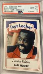 Earl Monroe #6 Basketball Cards 1991 Foot Locker Slam Fest Prices