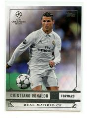 Cristiano Ronaldo Soccer Cards 2016 Topps UEFA Champions League Showcase Prices