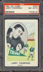 Larry Thompson Football Cards 1961 NU Card Prices
