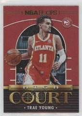 Trae Young [Holo] Basketball Cards 2021 Panini Hoops High Court Prices