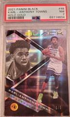 Karl Anthony Towns [Holo Gold] #48 Basketball Cards 2021 Panini Black Prices