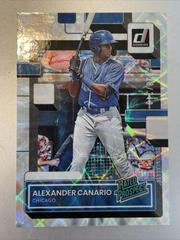 Alexander Canario [Silver] #RP-12 Baseball Cards 2022 Panini Donruss Rated Prospects Prices