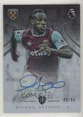 Michail Antonio [Autograph Silver] Soccer Cards 2016 Topps Premier Gold Prices